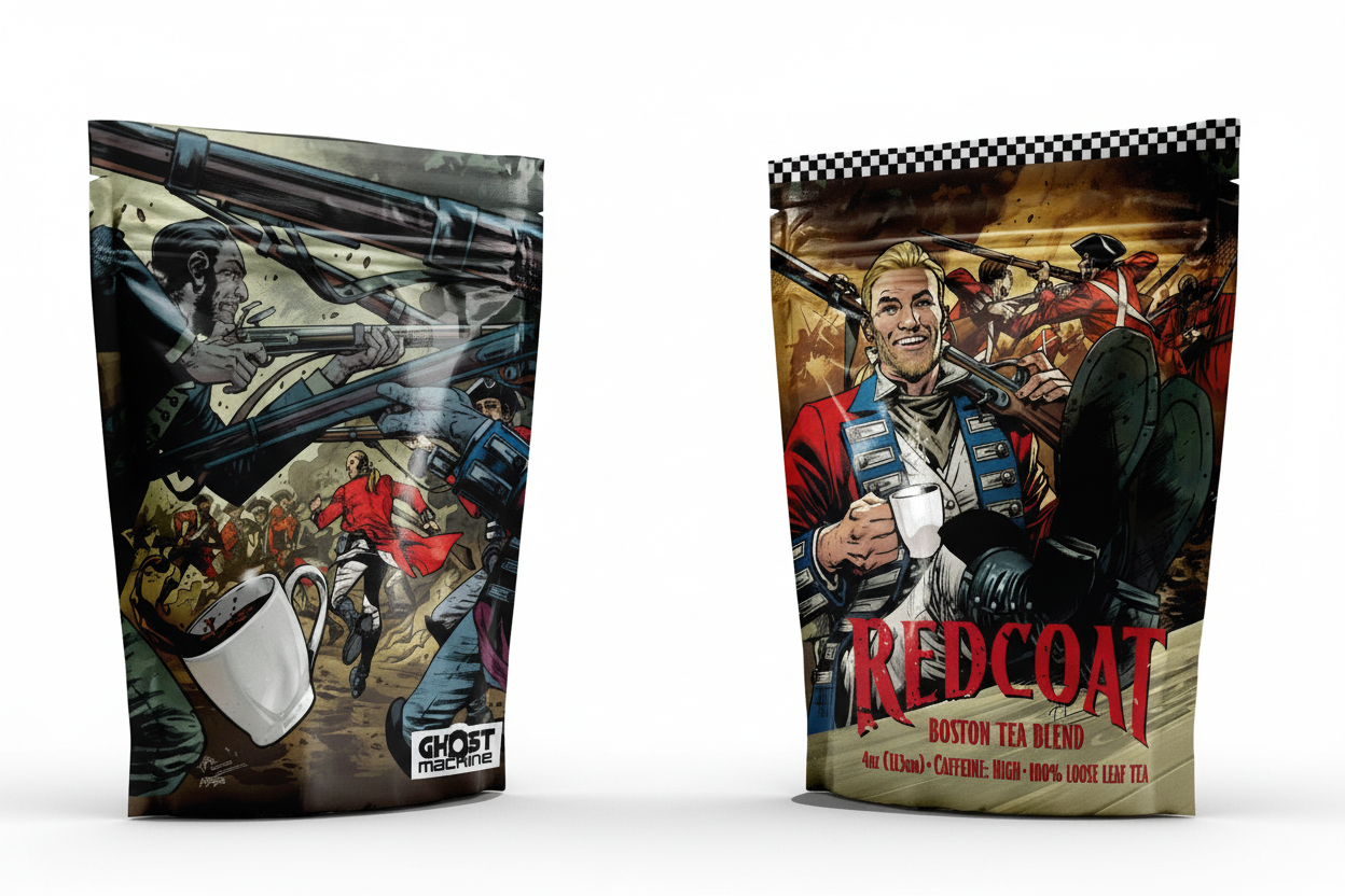 Ghost Machine Red Coat Tea