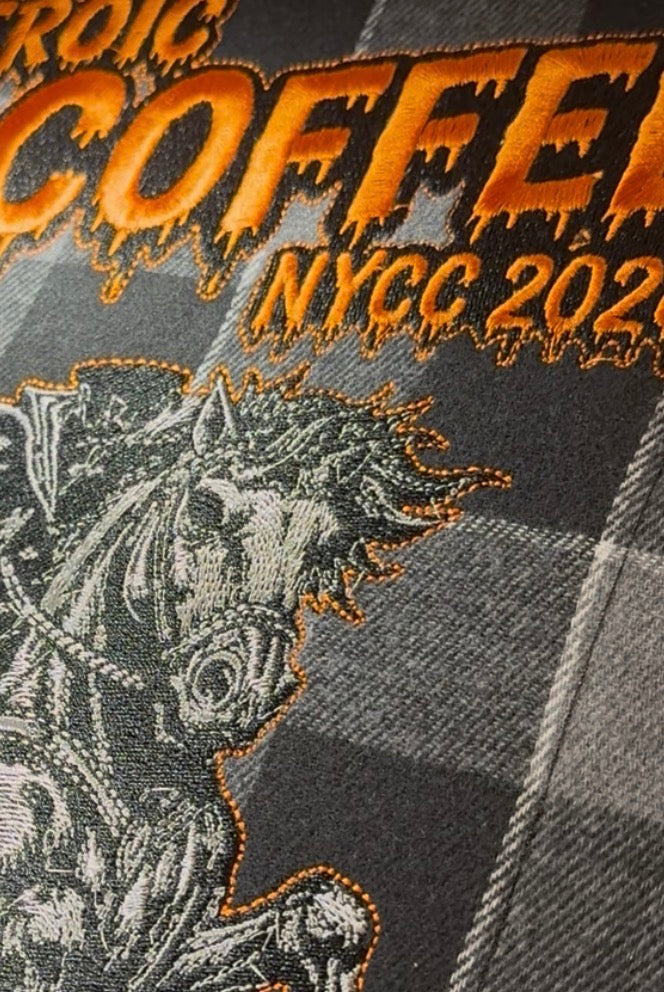 NYCC 2026 Exclusive Headless Horseman Embroidered Flannel