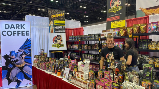 Behind the Scenes: Life at a Comic Convention with Heroic Coffee