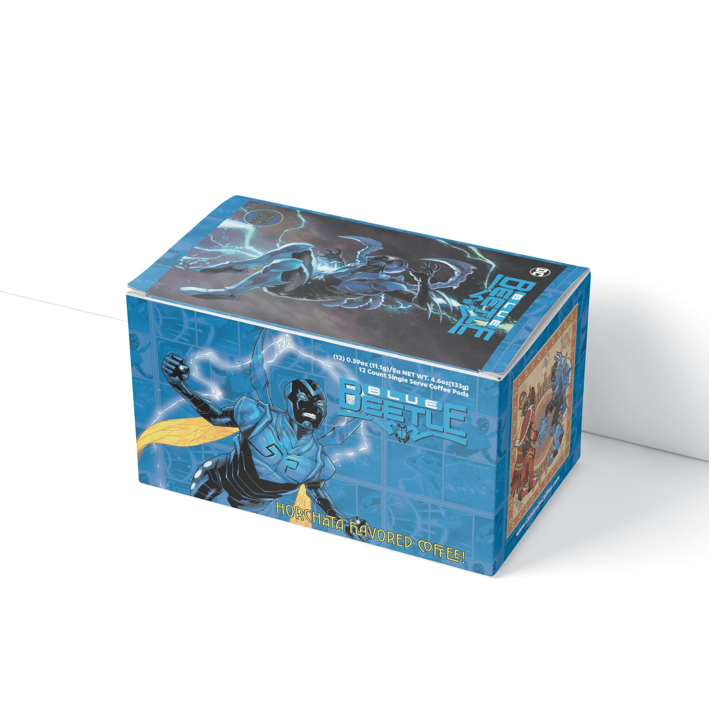 Blue Beetle™ (12ct K-PODS Box) Horchata Coffee – Heroic Coffee & Tea