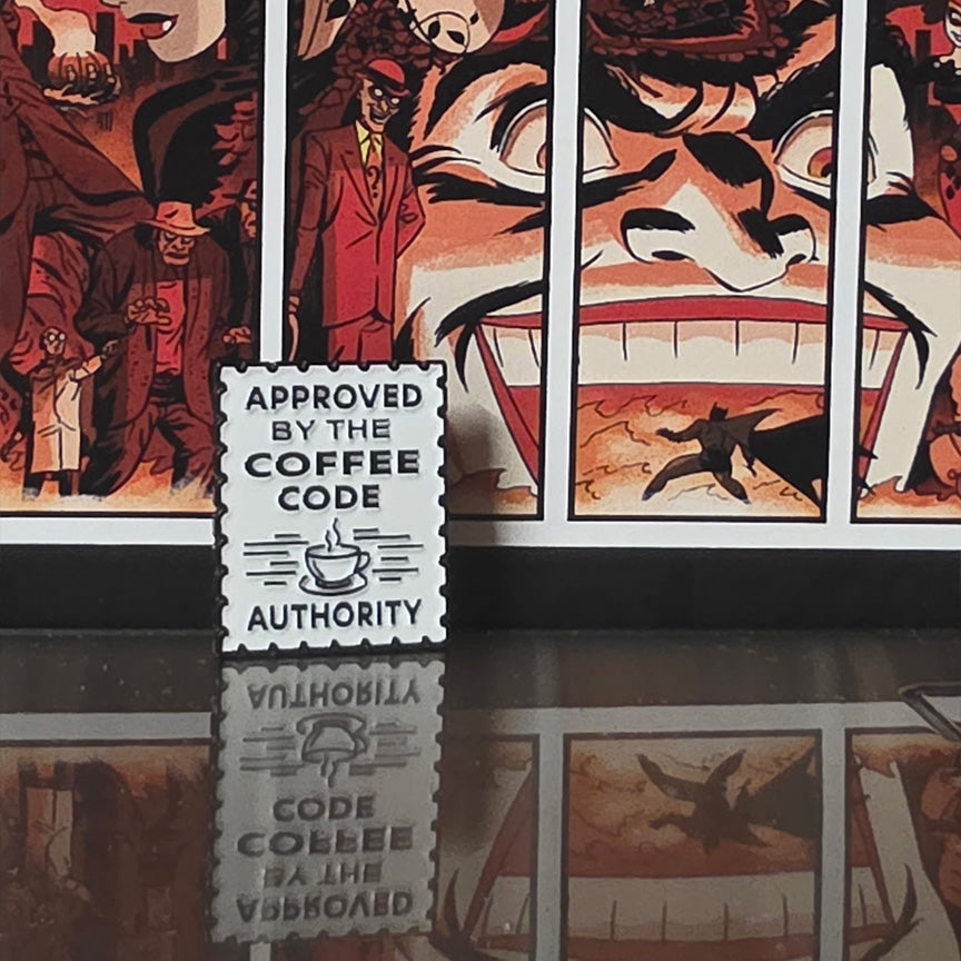 Official Coffee Code Authority Pin