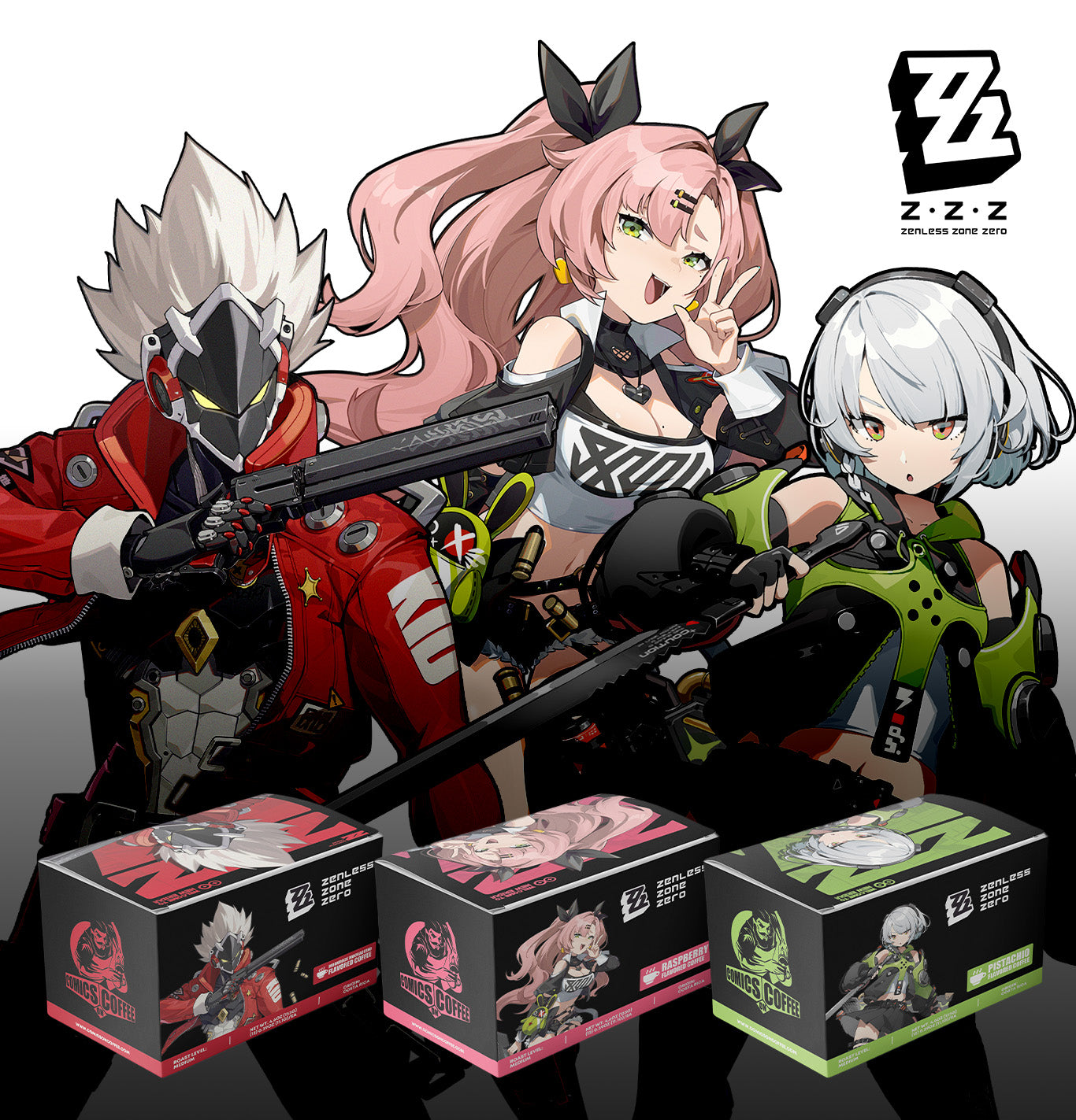 Zenless Zone Zero™ (K-PODS) Agent Trio Bundle | Box Collection